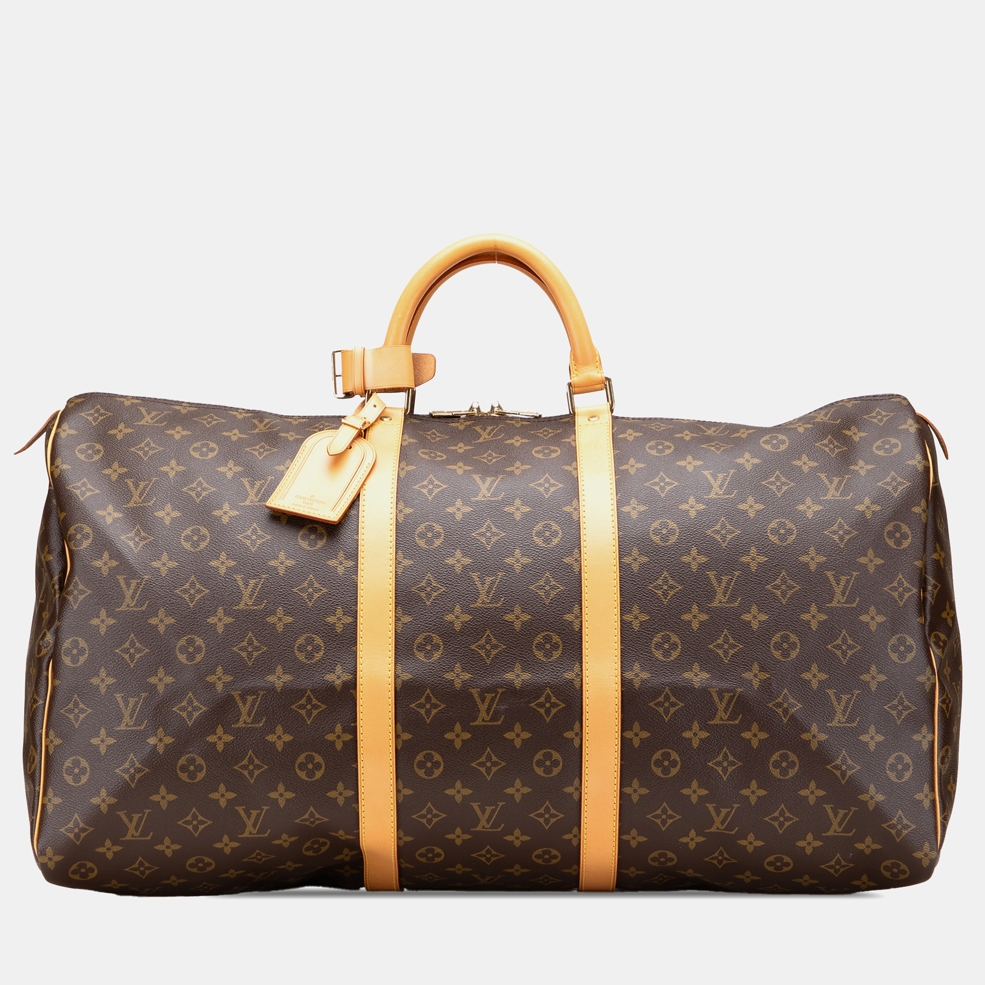 

Louis Vuitton Keepall 60 Brown Monogram Canvas Travel Bag