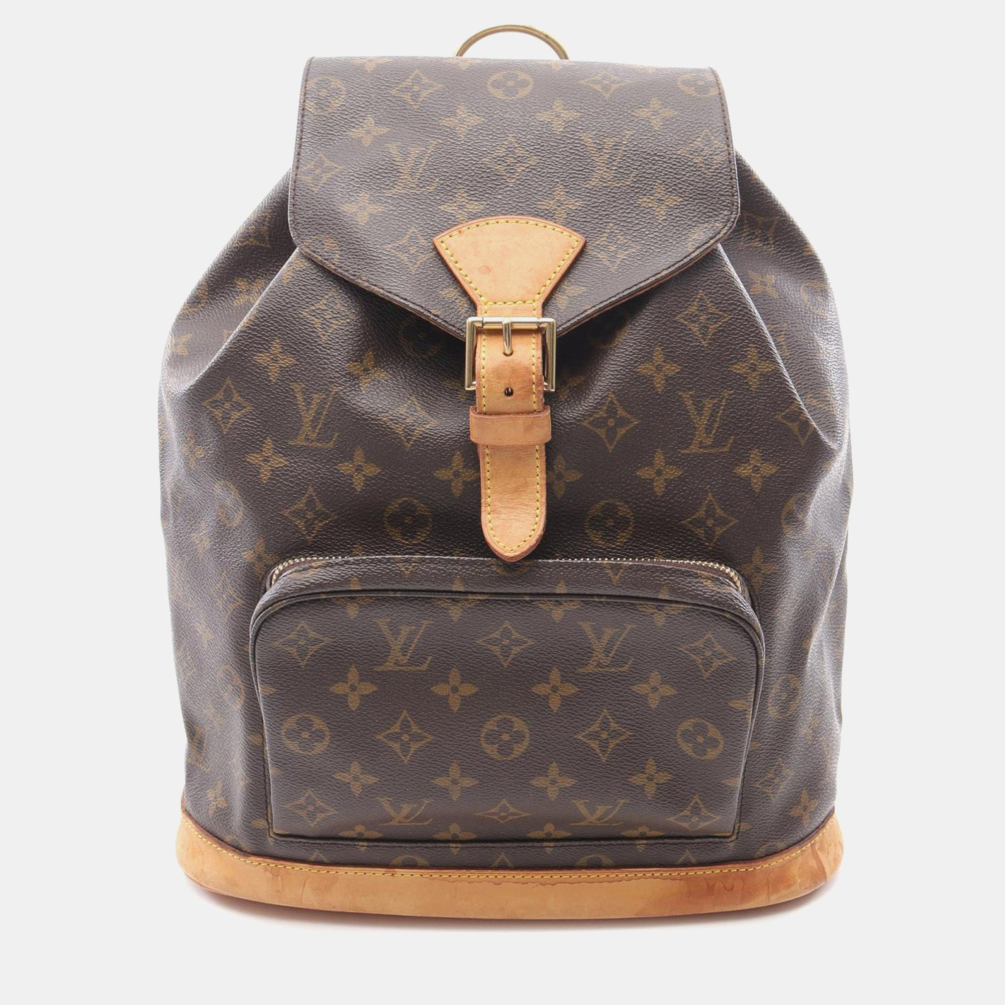 

Louis Vuitton Brown Monogram Montsouris GM Backpack