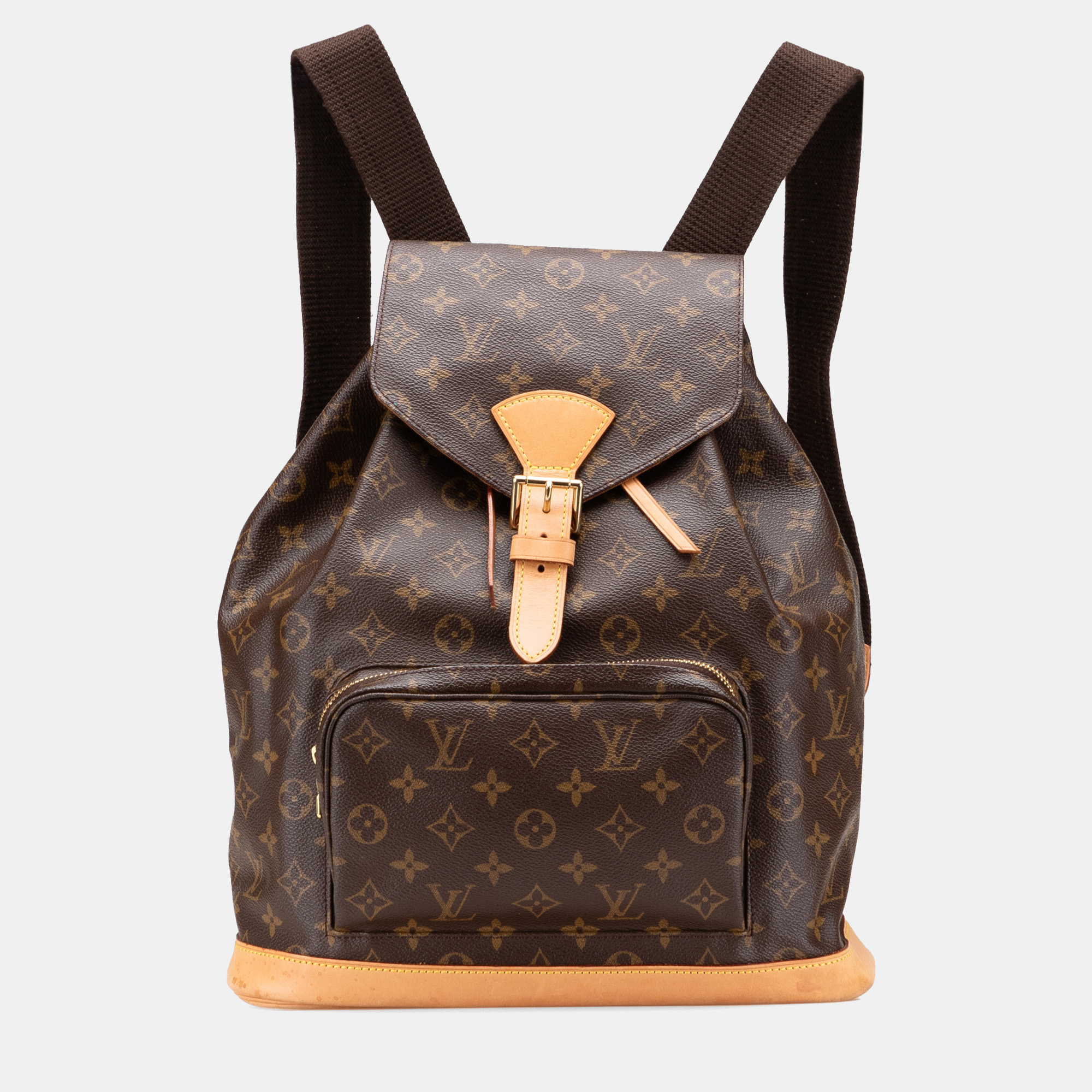 

Louis Vuitton Monogram Montsouris GM Backpack, Brown
