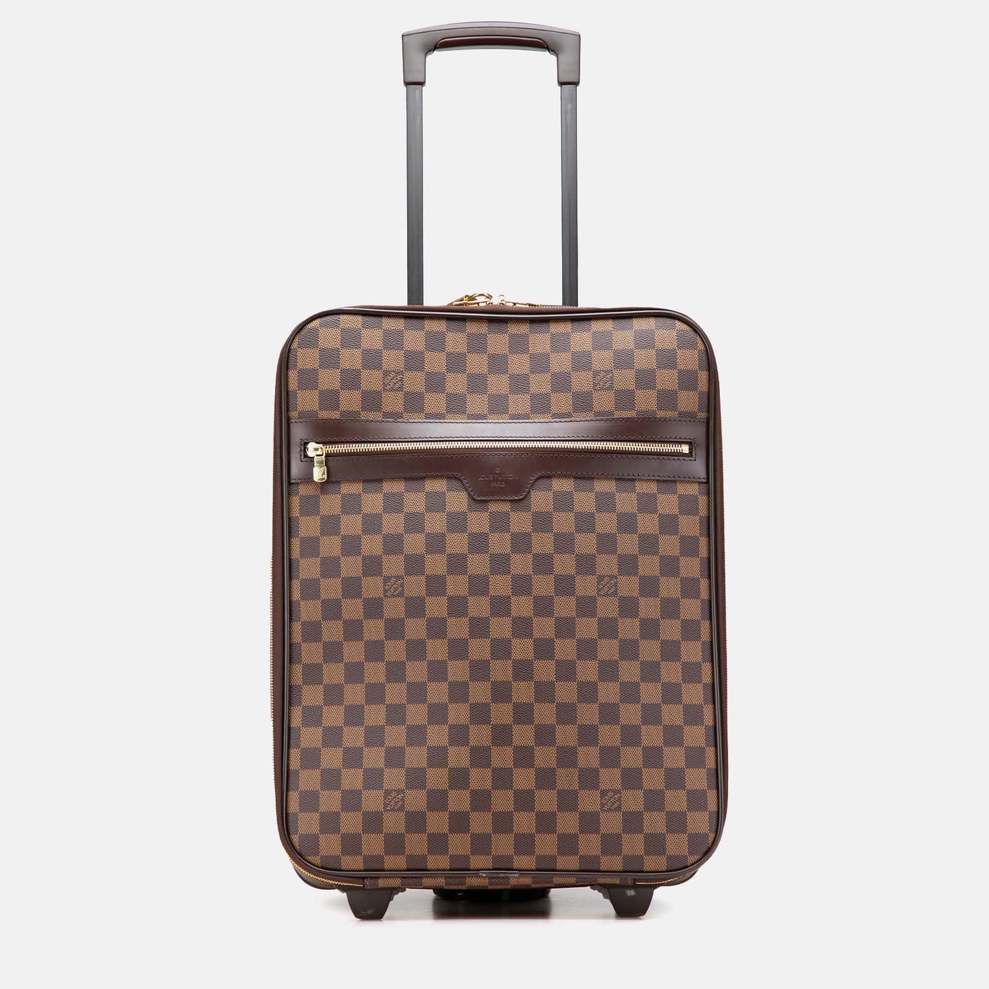 

Louis Vuitton Damier Ebene Pegase 45, Brown