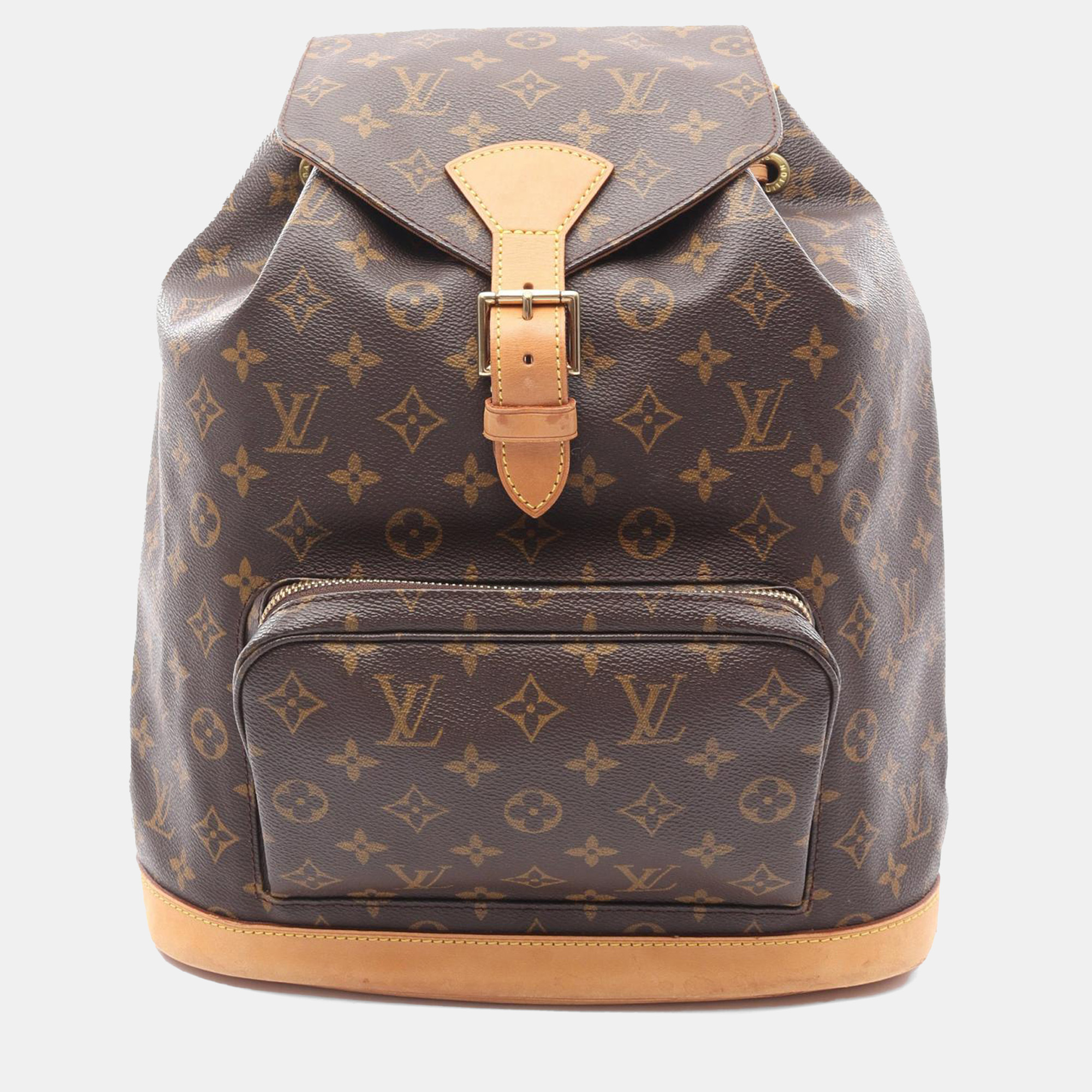 

Louis Vuitton Brown Monogram Montsouris GM Backpack
