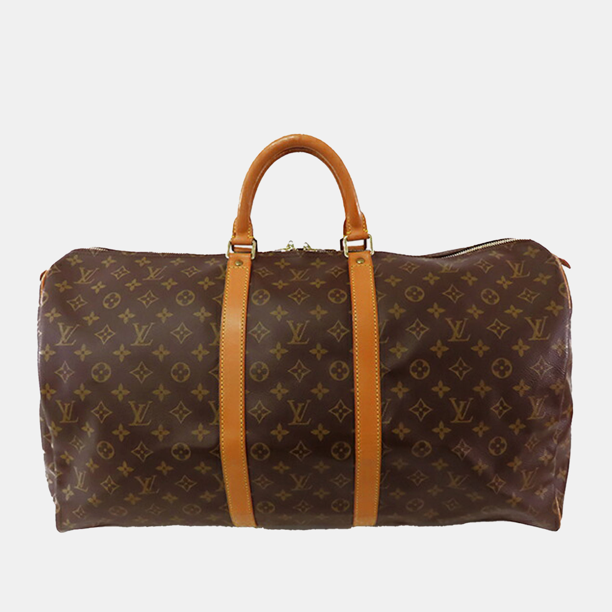 

Louis Vuitton Monogram Keepall 55, Brown