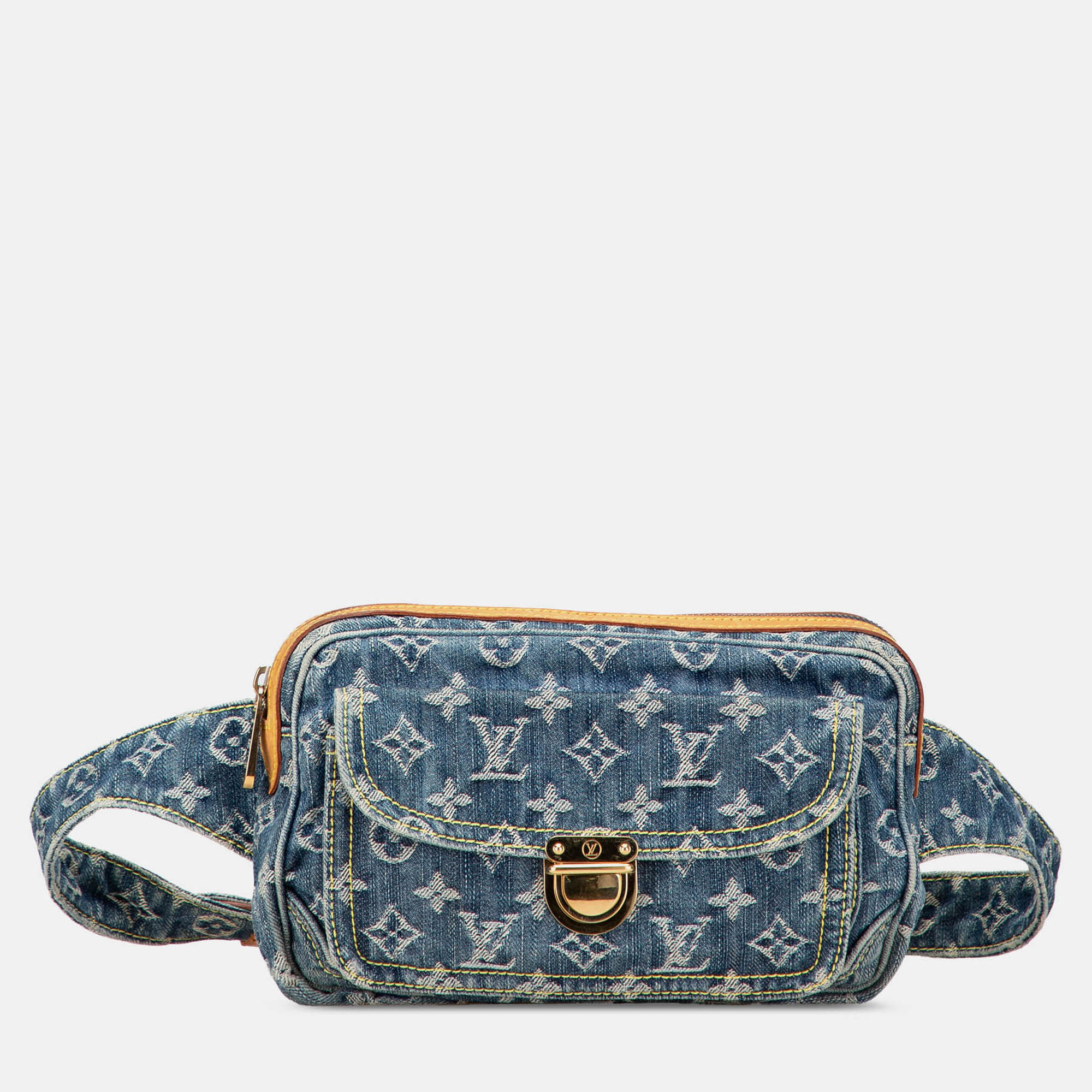 

Louis Vuitton Monogram Blue Denim Bum Bag