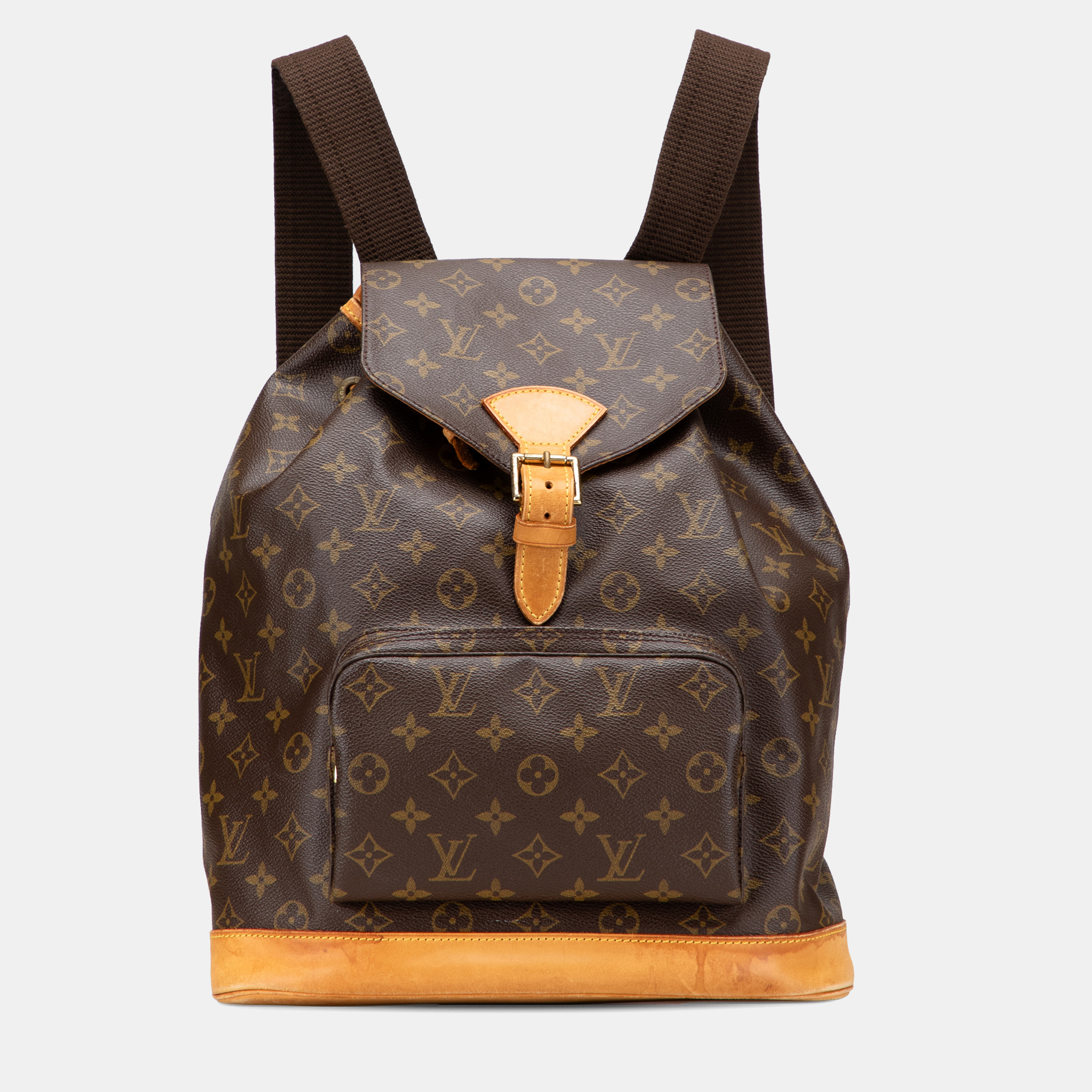 

Louis Vuitton Brown Monogram Montsouris GM Backpack