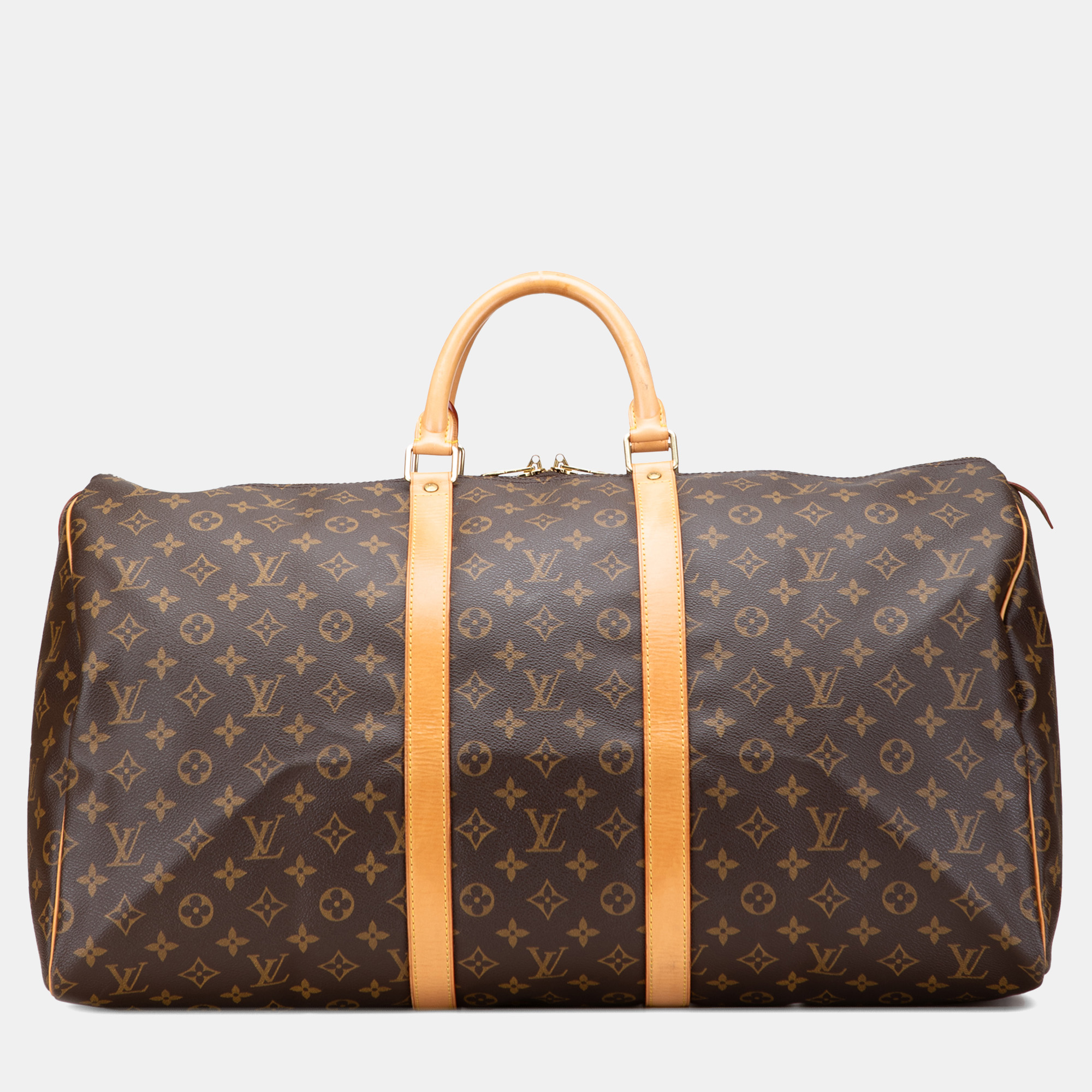 

Louis Vuitton Monogram Keepall 55, Brown
