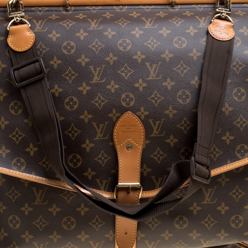 Louis Vuitton Monogram Sac Chasse Hunting Bag - Brown Carry-Ons, Luggage -  LOU282421