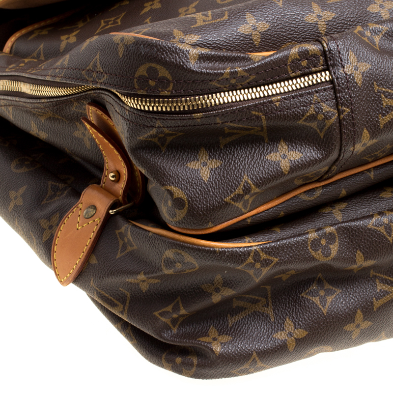 Louis Vuitton Monogram Sac Chasse Hunting Bag - Brown Carry-Ons, Luggage -  LOU282421