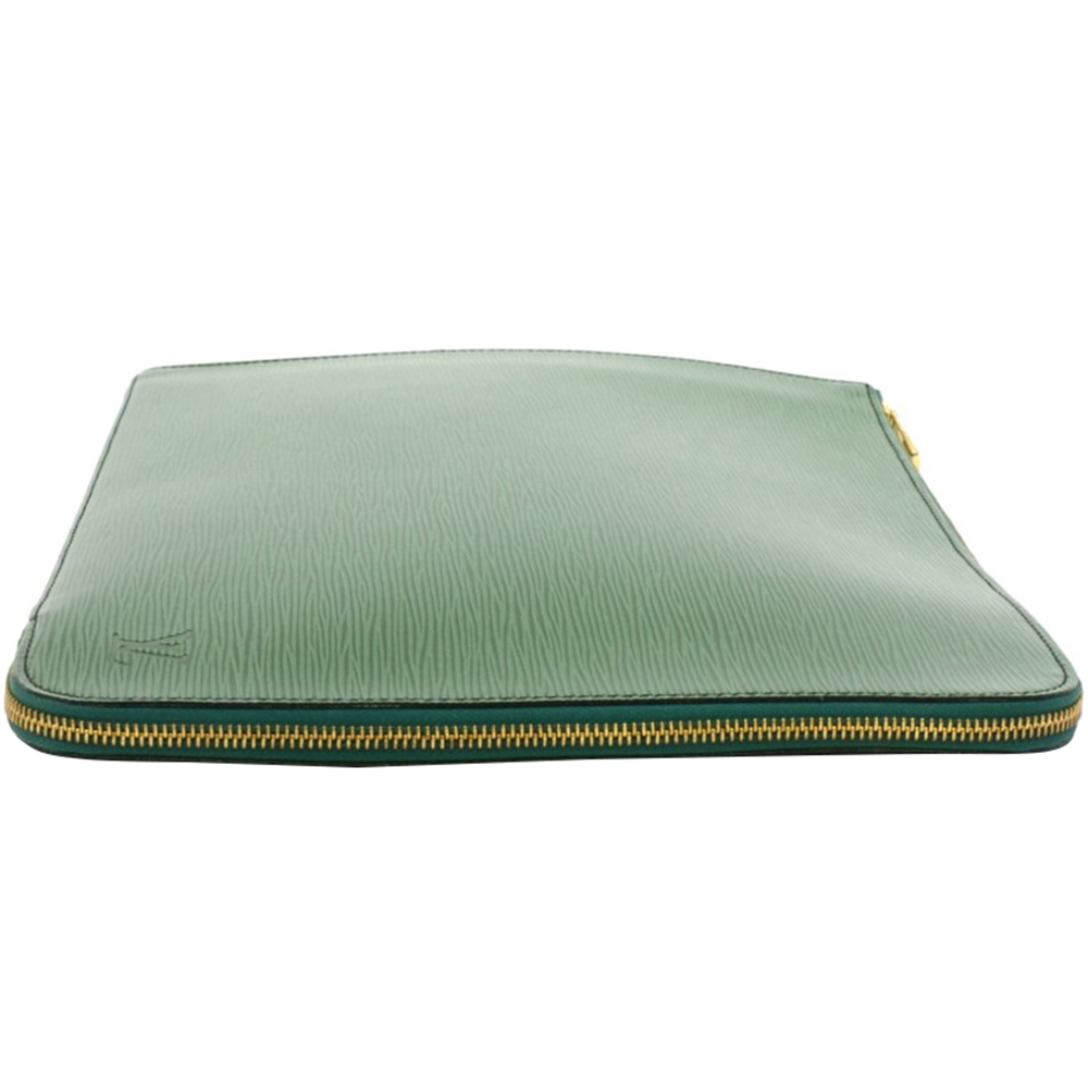 

Louis Vuitton Bornei Green Epi Leather Poche Documents Portfolio