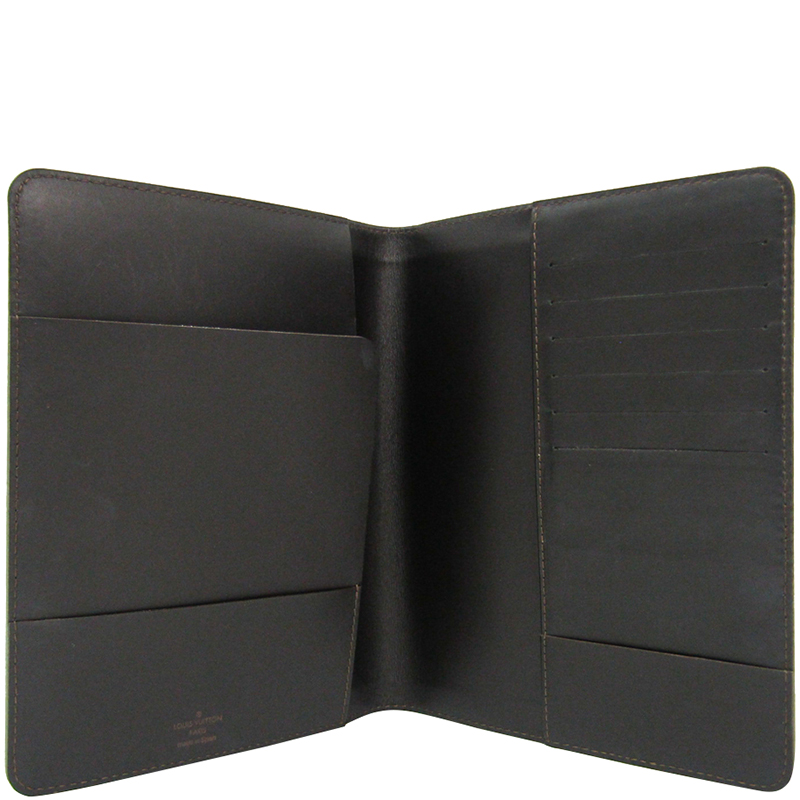 

Louis Vuitton Coffee Utah Leather Agenda Cover, Brown