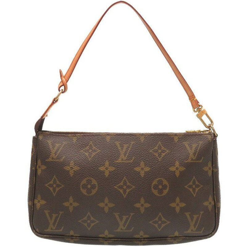 Pre Owned Louis Vuitton Monogram Canvas Pochette Accessoires Bag