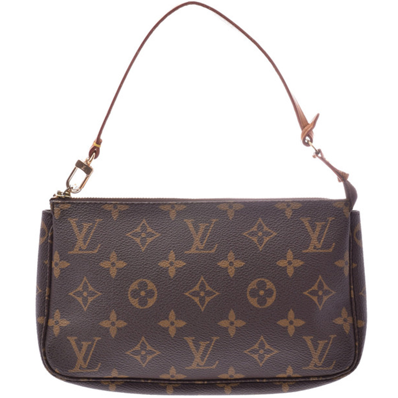 Pre Owned Louis Vuitton Monogram Canvas Pochette Accessoires Bag