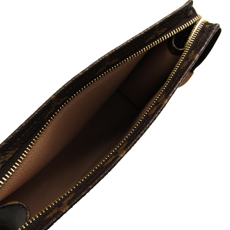 

Louis Vuitton Monogram Canvas Toiletry Pouch 19, Brown