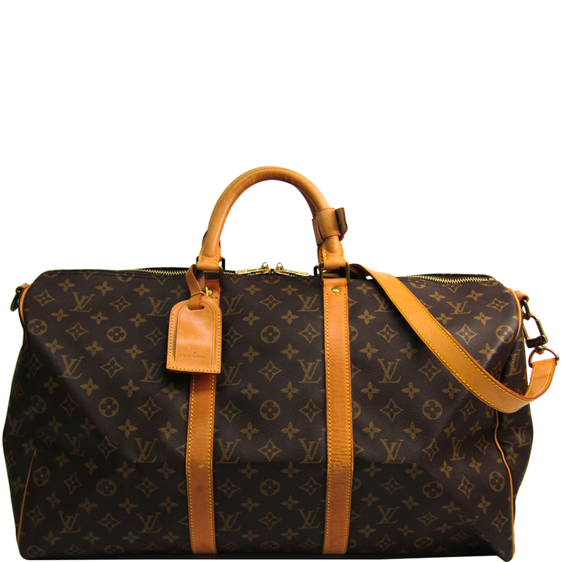 Louis Vuitton Monogram Canvas Keepall Bandouliere 50 Bag Louis Vuitton Monogram Canvas Keepall Bandouliere 50 Bag