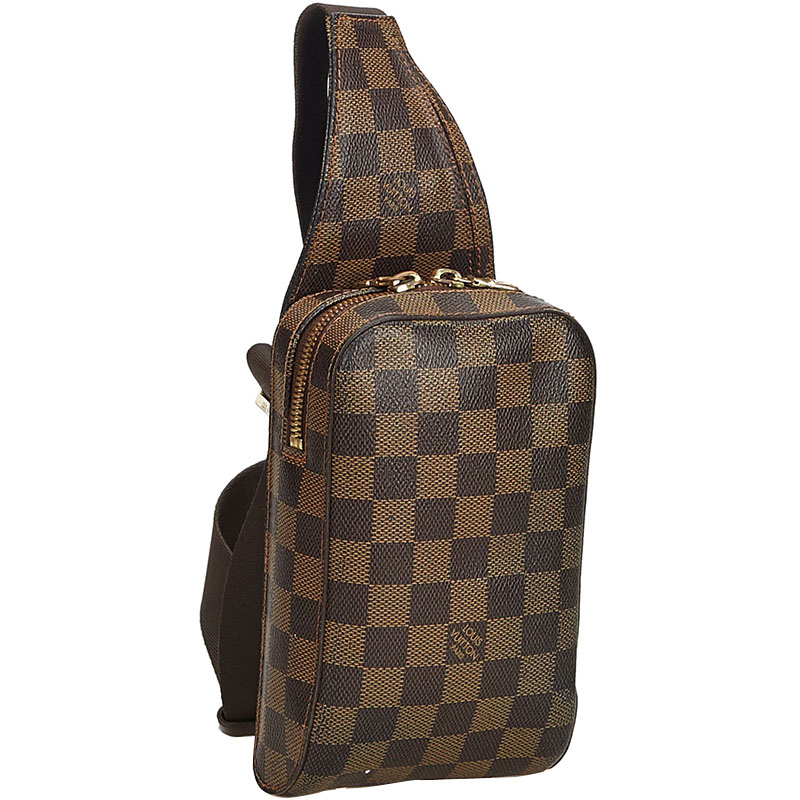 

Louis Vuitton Damier Ebene Canvas Geronimos Bag, Brown