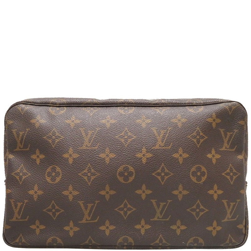 Pre Owned حافظة مكياج لوي فيتون تروس تواليت 28 كانفاس مونوغرامية
