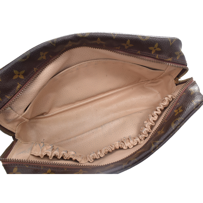 

Louis Vuitton Monogram Canvas Trousse Toilette 28 Cosmetic Case, Brown