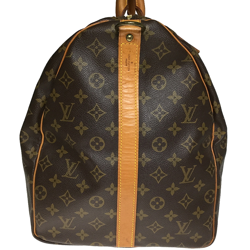 

Louis Vuitton Monogram Canvas Keepall Bandouliere 60 Bag, Brown