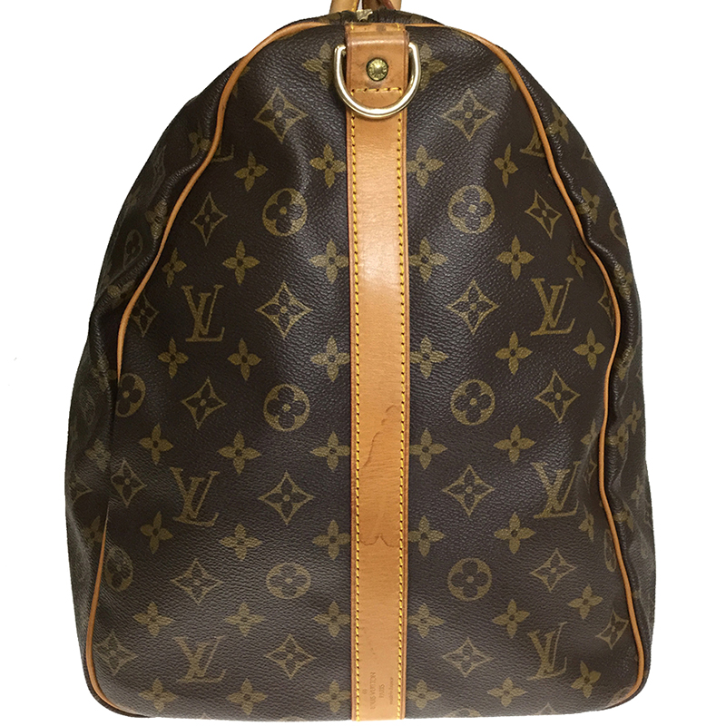 

Louis Vuitton Monogram Canvas Keepall Bandouliere 60 Bag, Brown