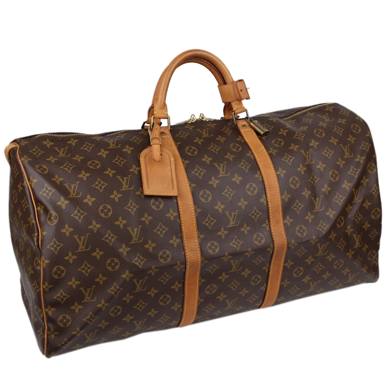 

Louis Vuitton Monogram Canvas Keepall 60 Bag, Brown