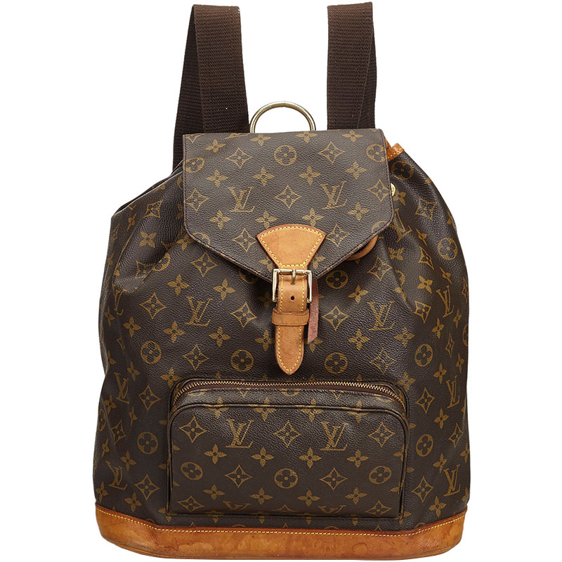 Buy Louis Vuitton Monogram Montsouris Canvas GM Backpack 180599 at best price | TLC