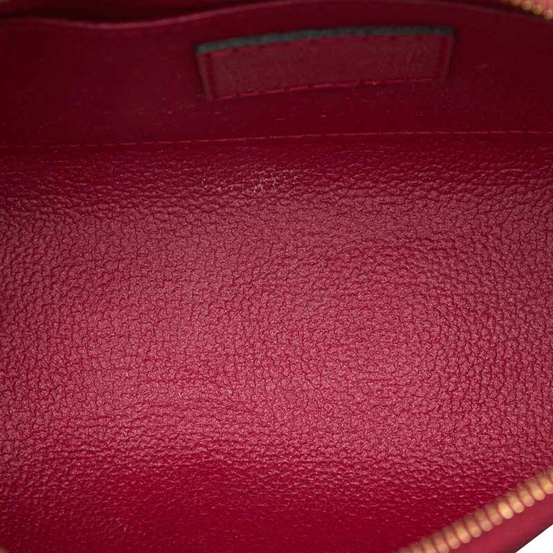 

Louis Vuitton Vernis Leather Cosmetic Pouch, Red