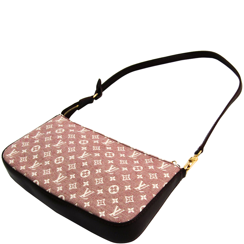 

Louis Vuitton Sepia Monogram Idylle Pochette Accessoires, Red