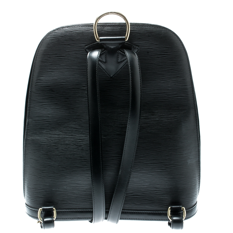 Louis Vuitton Black Epi Leather Gobelins Backpack Bag Louis Vuitton | TLC
