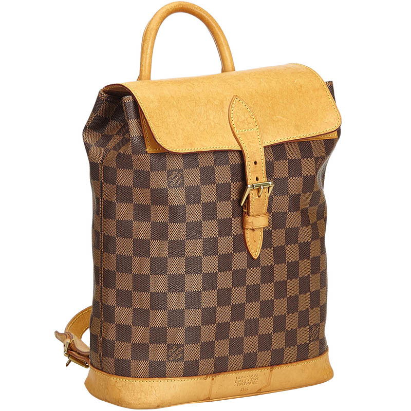 

Louis Vuitton Brown Damier Ebene Canvas Arlequin Bagpack
