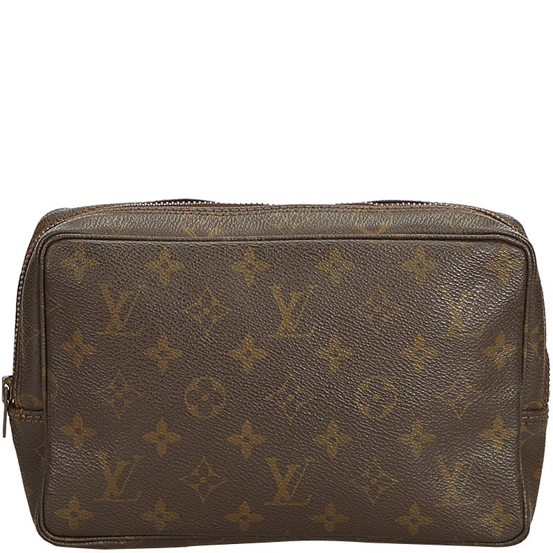 Pre Owned Louis Vuitton Monogram Trousse Toilette 23 Bag