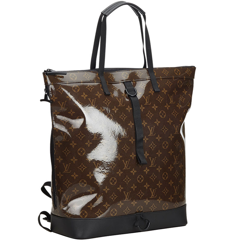 

Louis Vuitton Brown Glazed Monogram Canvas Backpack