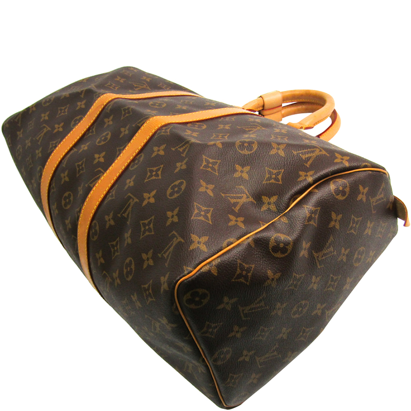 

Louis Vuitton Monogram Canvas Keepall 45 Bag, Brown