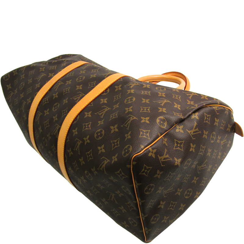 

Louis Vuitton Monogram Canvas Keepall 50 Bag, Brown