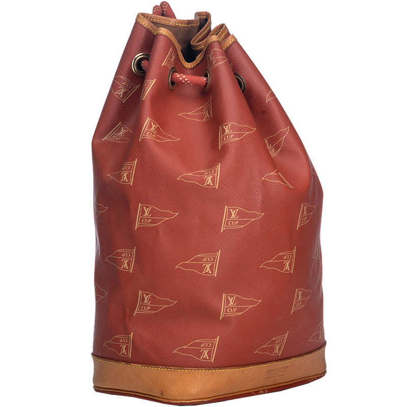 

Louis Vuitton Brown 1995 LV Cup St. Tropez Drawstring Backpack