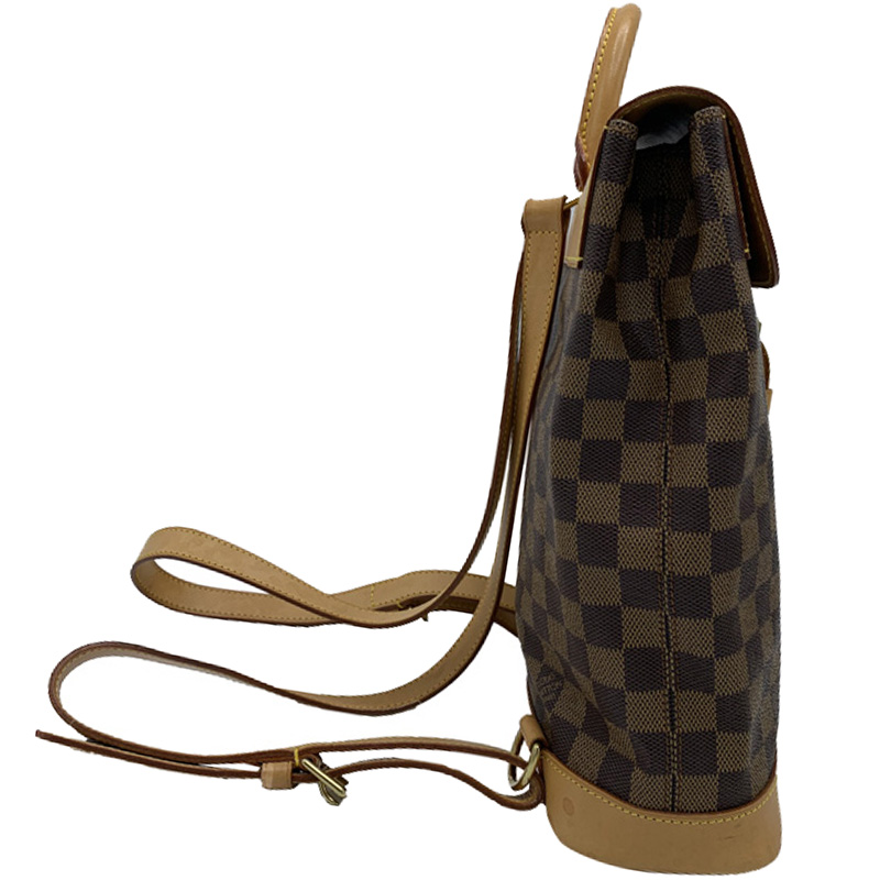 

Louis Vuitton Centenaire Damier Ebene Canvas Limited Edition Soho Backpack Bag, Brown