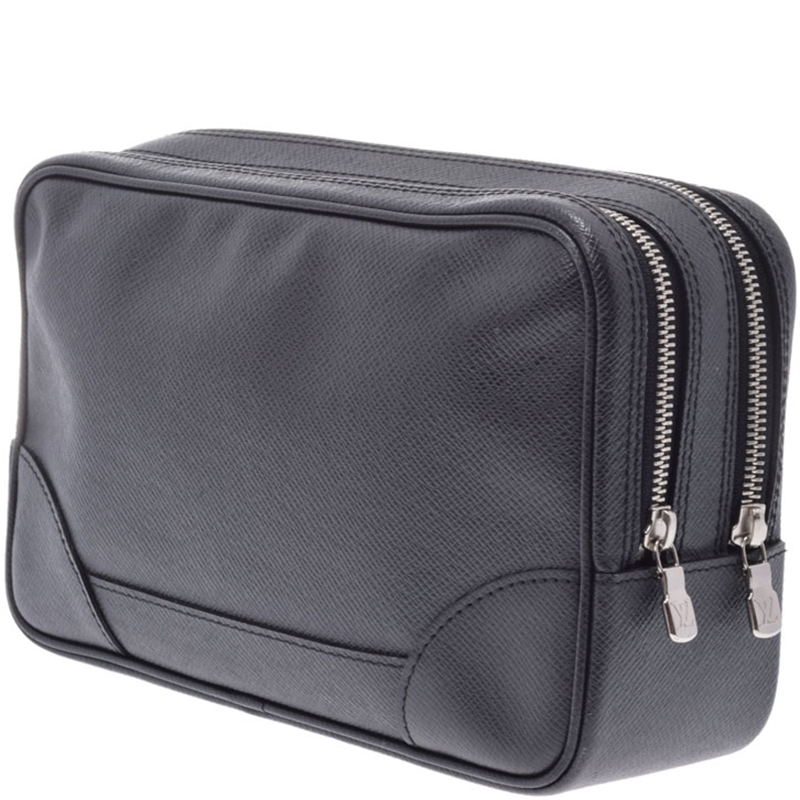 

Louis Vuitton Ardoise Taiga Leather Neo Pavel Clutch Bag, Black