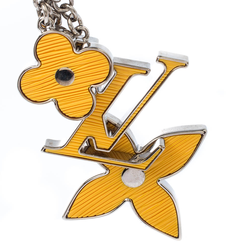 

Louis Vuitton Fleur D'Epi Yellow Bag Charm