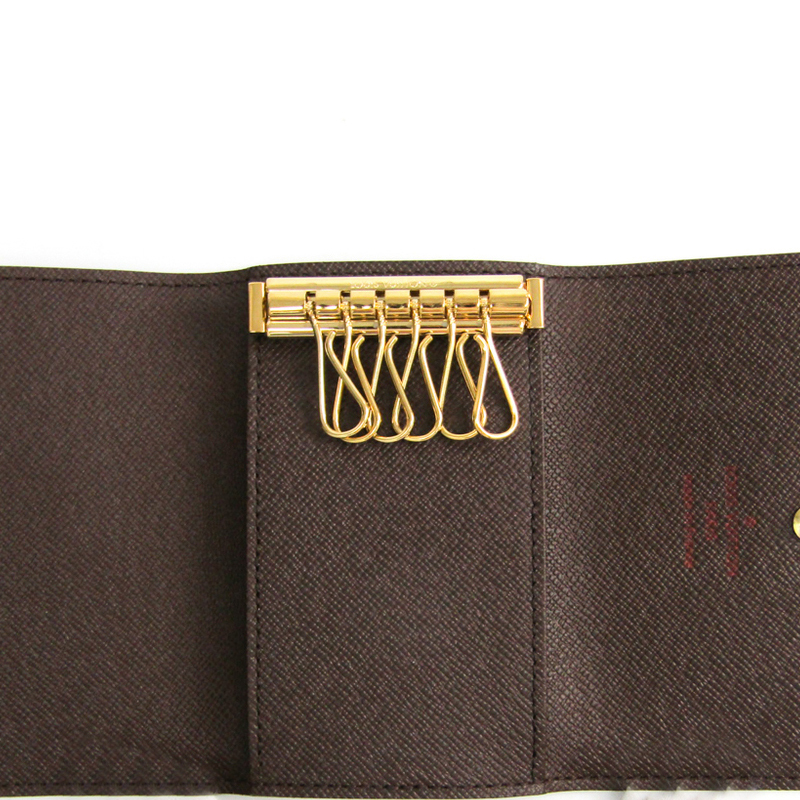 

Louis Vuitton Damier Ebene Canvas 6 Key Holder, Brown