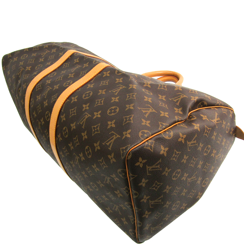 

Louis Vuitton Monogram Canvas Keepall 55 Bag, Brown
