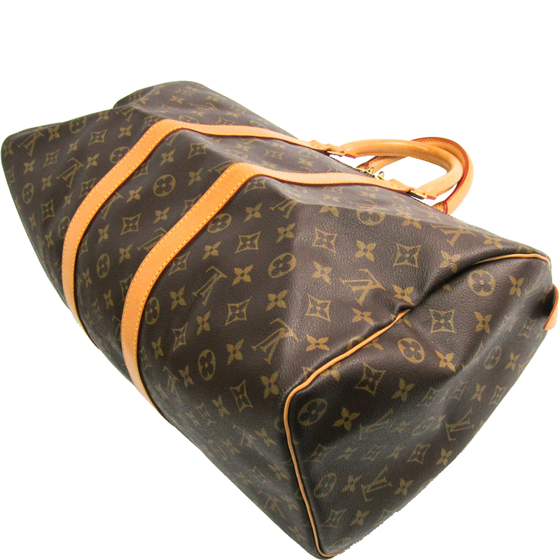 

Louis Vuitton Monogram Canvas Keepall 45 Bag, Brown