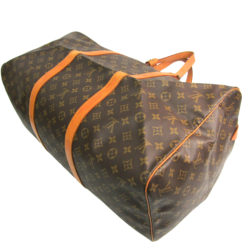 

Louis Vuitton Monogram Canvas Sac Souple 55 Travel Bag, Brown