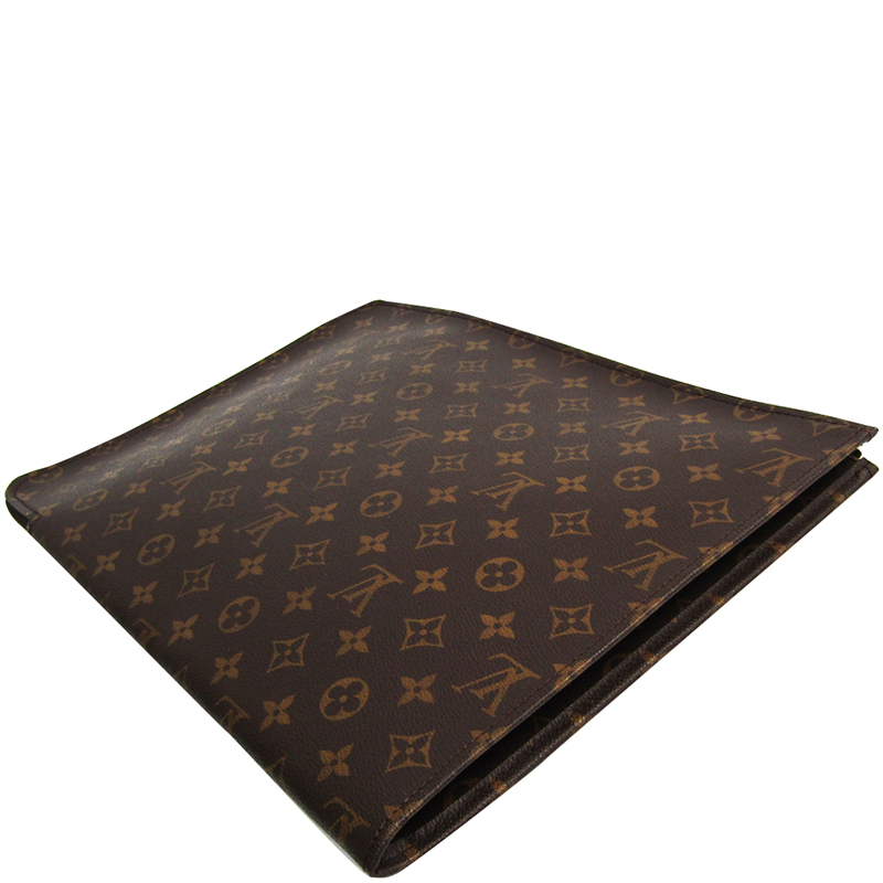 

Louis Vuitton Monogram Poche Documents Portfolio Case, Brown