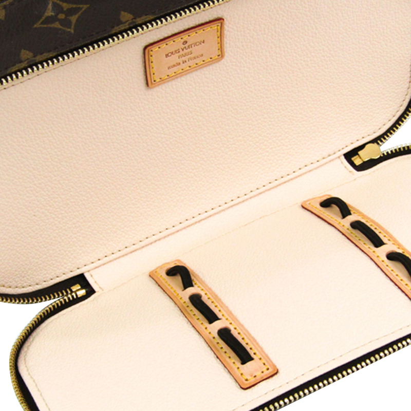 

Louis Vuitton Monogram Canvas Trousse Blush GM Cosmetic Pouch, Brown