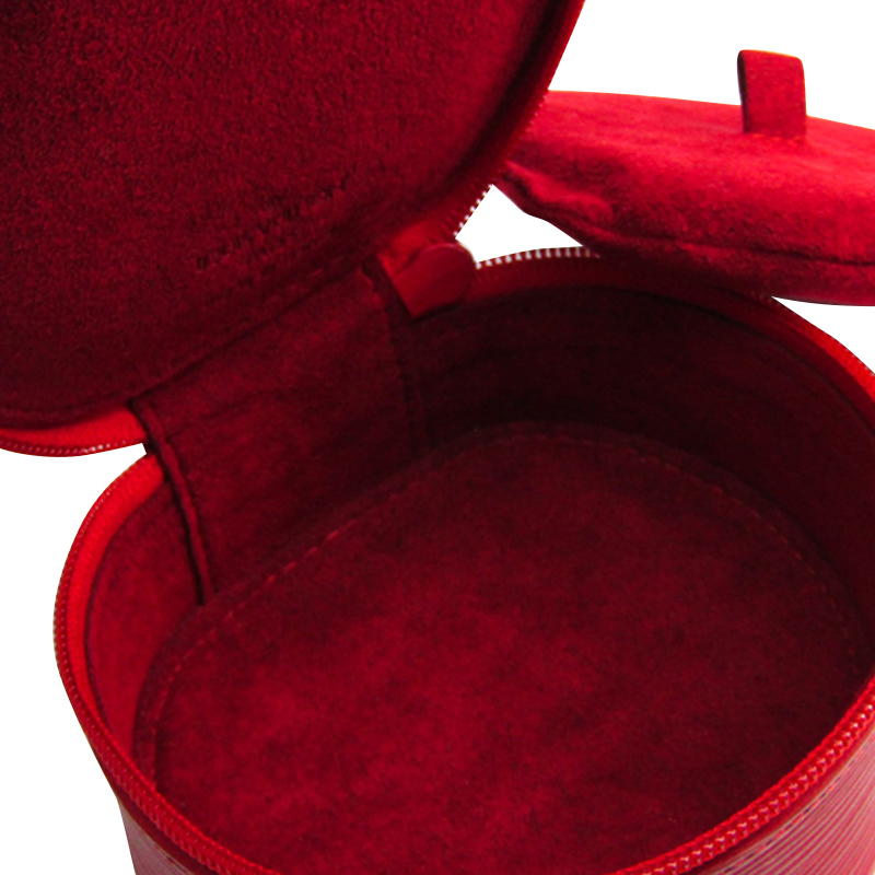 

Louis Vuitton Casitilian Red Epi Leather Ecrin Bijoux 10 Jewelry Case