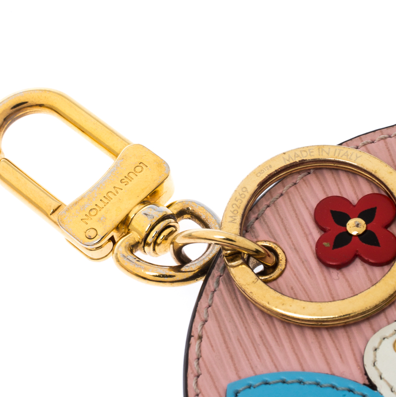 Louis Vuitton Lovely Bird Key Chain/Bag Charm Multiple colors Leather Steel  ref.654133 - Joli Closet