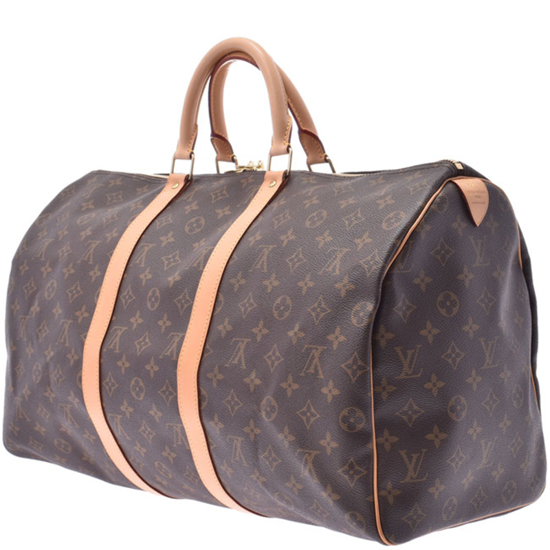 

Louis Vuitton Monogram Canvas Keepall 50 Bag, Brown