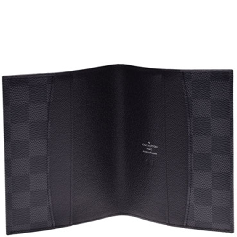 

Louis Vuitton Damier Graphite Notebook Cover, Black