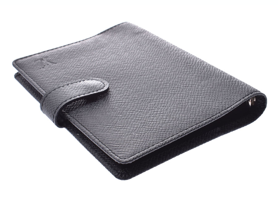 LOUIS VUITTON Taiga Agenda GM Day Planner Cover Ardoise R20412 LV Auth  yk2385 Grey Leather ref.389545 - Joli Closet