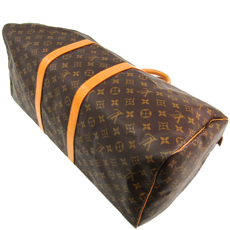 

Louis Vuitton Monogram Canvas Keepall 55 Bag, Brown