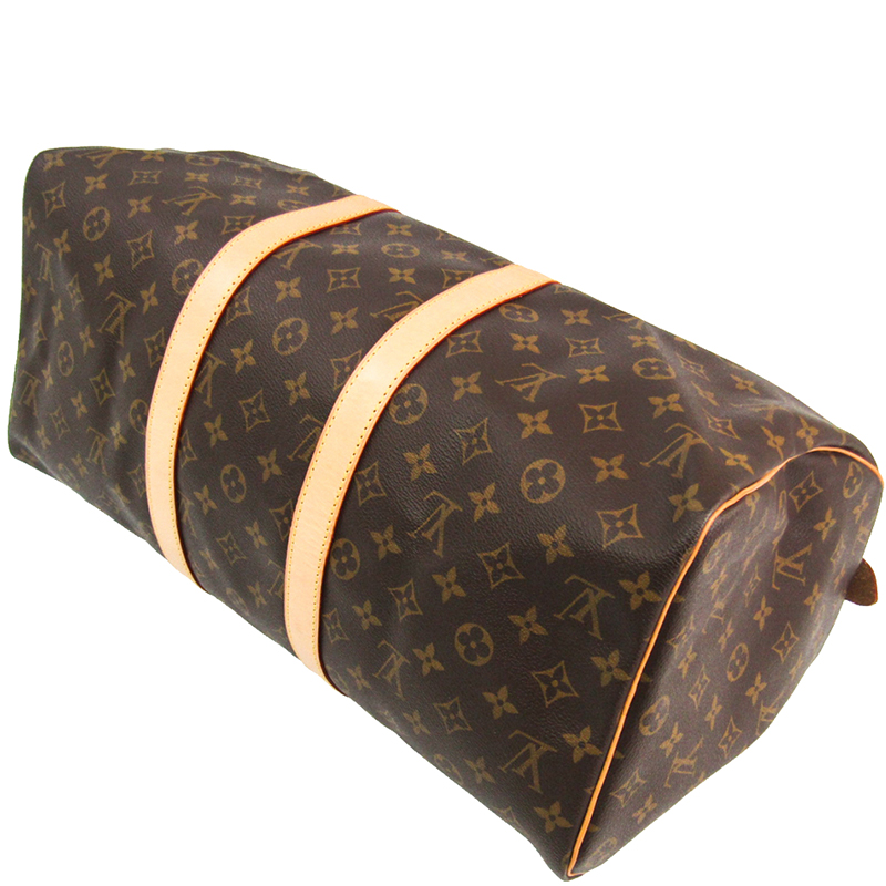 

Louis Vuitton Monogram Canvas Keepall 45 Bag, Brown