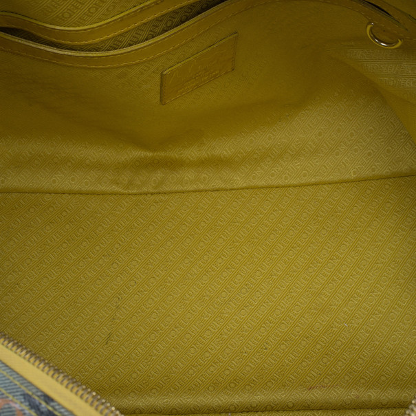 Louis Vuitton Yellow Monogram Pulp Line Weekender PM Multiple colors  Leather Cloth Cloth ref.468998 - Joli Closet